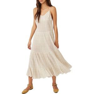 New Free People Marigold Cotton Gauze Sundress Size Large